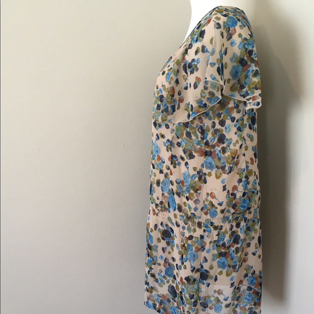 Branch et Pot Dress Floral Mixed Print Butterfly - Picture 8 of 8